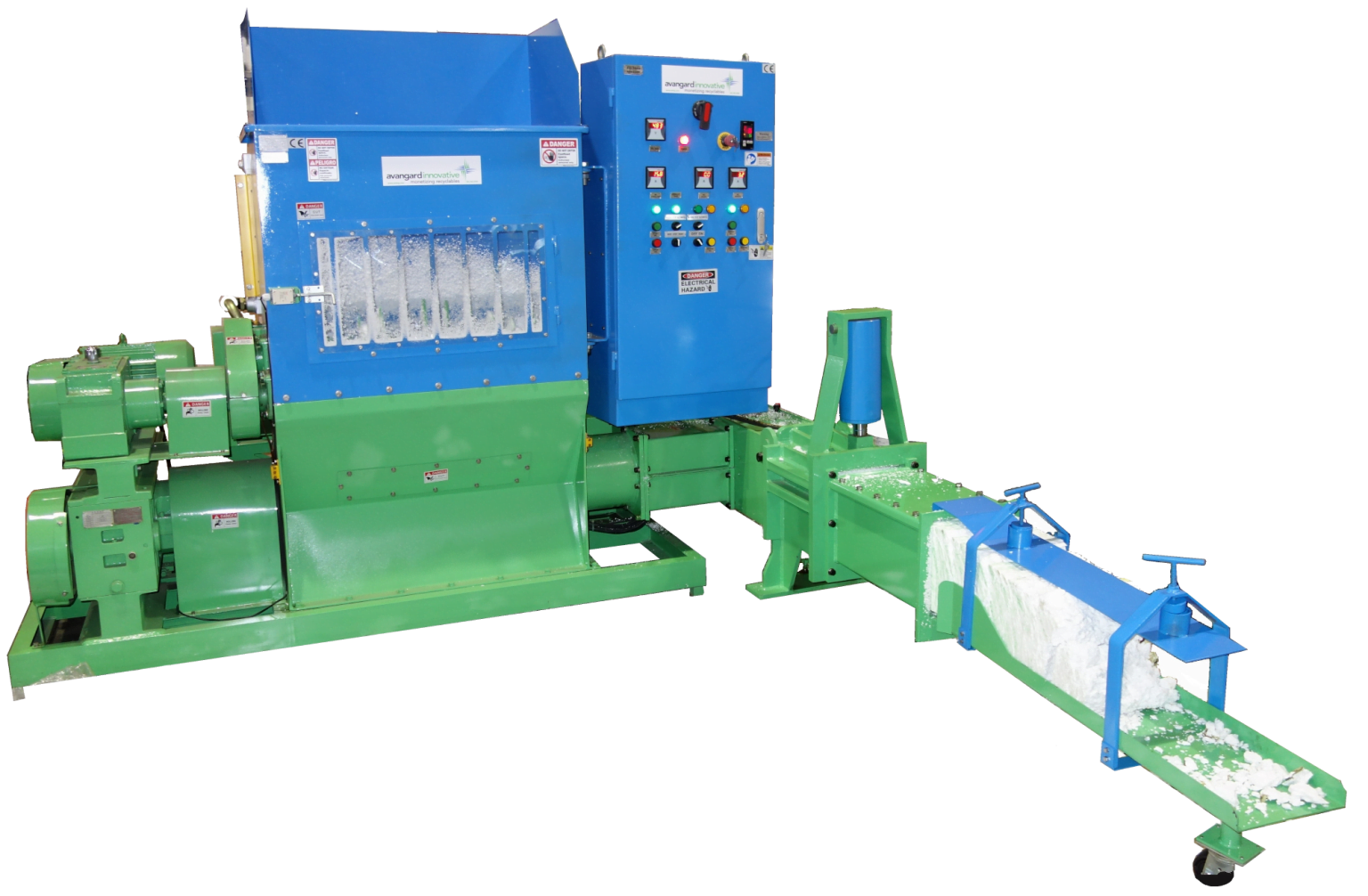 FD3000 Cold Compaction Styrofoam Densifier Better Densifiers