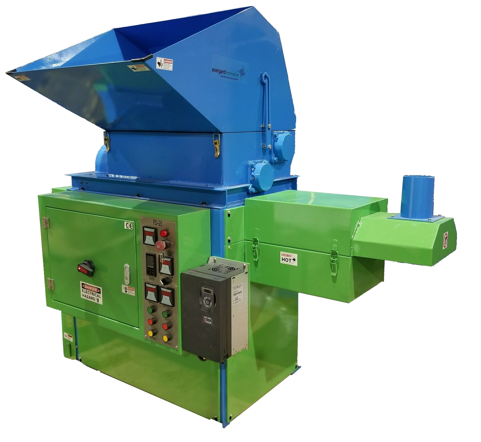 FD25 Hot Melt Styrofoam Densifier Better Densifiers